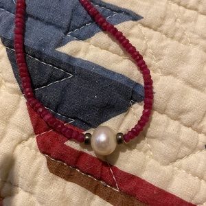 Ruby necklace